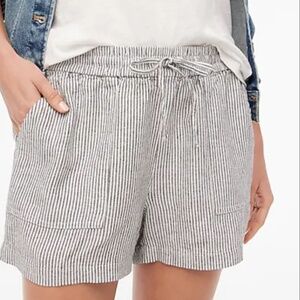J. Crew Striped Gray Shorts